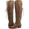 image:imageGLOBALWIN Womens Cowboy Western Fashion Over The Knee Thigh High Cowgirl Boots Low Heel23yy08 Camel