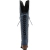 image:imageGLOBALWIN Womens Cowboy Western Fashion Over The Knee Thigh High Cowgirl Boots Low Heel23yy08 Denim Blue