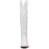 image:imageGLOBALWIN Womens Cowboy Western Fashion Over The Knee Thigh High Cowgirl Boots Low Heel23yy08 White