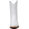 image:imageGLOBALWIN Womens Cowgirl Boots Mid Calf Western Cowboy Boots For Women Comfortable Low Heel With Zipper23yy09 White