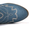 image:imageGLOBALWIN Womens Cowgirl Boots Pull On Ankle Booties21yy01 Denim