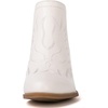 image:imageGLOBALWIN Womens Cowgirl Boots Pull On Ankle Booties21yy01 White
