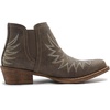 image:imageGLOBALWIN Womens Cowgirl Boots Pull On Ankle Booties25yy05 Brown