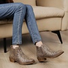 image:imageGLOBALWIN Womens Cowgirl Boots Pull On Ankle Booties25yy05 Brown