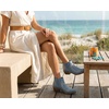 image:imageGLOBALWIN Womens Cowgirl Boots Pull On Ankle Booties25yy05 Denim Blue