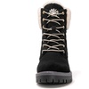 image:imageGLOBALWIN Womens Fall Winter Quilted Ankle Boots  Warm Fleece Lined Winter Booties Combat Boots For Snow and Rain NonSlip Fashion Ankle Booties1915black