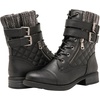 image:imageGLOBALWIN Womens Fashion Low Heels Ankle Boots1903black