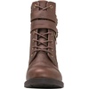 image:imageGLOBALWIN Womens Fashion Low Heels Ankle Boots1903brown