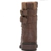 image:imageGLOBALWIN Womens Fashion Low Heels Ankle Boots1903brown