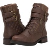 image:imageGLOBALWIN Womens Fashion Low Heels Ankle Boots1903brown