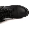 image:imageGLOBALWIN Womens Fashion Low Heels Lace Up Ankle Boots22yy06 Black
