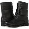 image:imageGLOBALWIN Womens Fashion Low Heels Lace Up Ankle Boots22yy06 Black
