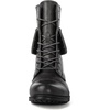 image:imageGLOBALWIN Womens Fashion Low Heels Lace Up Ankle Boots22yy06 Grey