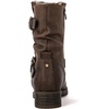 image:imageGLOBALWIN Womens Fur Booties Fashion Combat Ankle Boots For Women17yy12 Brown2
