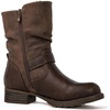 image:imageGLOBALWIN Womens Fur Booties Fashion Combat Ankle Boots For Women17yy12 Brown2