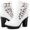 image:imageGLOBALWIN Womens High Heel Boots For Women21yy06white