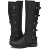 image:imageGLOBALWIN Womens Knee High Boots Horseback Riding Tall Boots For Women With Low Heel Comforable For Walking23yy17 Black