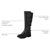 image:imageGLOBALWIN Womens Knee High Fashion Boots Riding Boots For Women21yy10 Black2