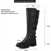 image:imageGLOBALWIN Womens Knee High Fashion Boots Riding Boots For Women21yy10 Brown2