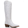 image:imageGLOBALWIN Womens Knee High Long Pointed Toe Western Cowboy Boots For Women23yy03 White