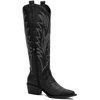 image:imageGLOBALWIN Womens Knee High Long Pointed Toe Western Cowboy Boots For Women23yy12 Black