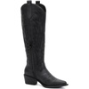 image:imageGLOBALWIN Womens Knee High Long Pointed Toe Western Cowboy Boots For Women23yy12 Black2