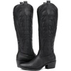 image:imageGLOBALWIN Womens Knee High Long Pointed Toe Western Cowboy Boots For Women23yy12 Black2