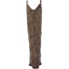 image:imageGLOBALWIN Womens Knee High Long Pointed Toe Western Cowboy Boots For Women23yy12 Brown2
