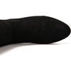 image:imageGLOBALWIN Womens KneeHigh Fashion Boots Wide Calf Flat Dressy Fall Winter Fashion Boots For Women22yy02 Black