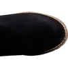image:imageGLOBALWIN Womens KneeHigh Riding Boots Tall Fashion Boots with Chunky Low Heel amp Side Zipper Everyday Wear Casual Boots For Women19yy15 Black