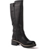 image:imageGLOBALWIN Womens KneeHigh Riding Boots Tall Fashion Boots with Chunky Low Heel amp Side Zipper Everyday Wear Casual Boots For Women19yy15 Black2