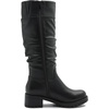 image:imageGLOBALWIN Womens KneeHigh Riding Boots Tall Fashion Boots with Chunky Low Heel amp Side Zipper Everyday Wear Casual Boots For Women24yy03 Black