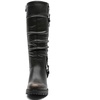 image:imageGLOBALWIN Womens KneeHigh Riding Boots Tall Fashion Boots with Chunky Low Heel amp Side Zipper Everyday Wear Casual Boots For Women24yy03 Distressed Brown