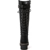 image:imageGLOBALWIN Womens Lace Up Back Knee High Fashion Boots19yy29 Black2