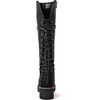 image:imageGLOBALWIN Womens Lace Up Back Knee High Fashion Boots19yy29 Black3