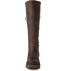 image:imageGLOBALWIN Womens Lace Up Back Knee High Fashion Boots19yy29 Brown2