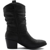 image:imageGLOBALWIN Womens Mid Calf Cowgirl Boots Western Boots For Women19yy17 Black2