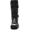 image:imageGLOBALWIN Womens Motorcycle Boots Fall Fashion Mid Calf Boots For Women Square Toe Low Heel24yy01 Silver