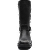 image:imageGLOBALWIN Womens Motorcycle Boots Fall Fashion Mid Calf Boots For Women Square Toe Low Heel24yy02 Distressed Brown