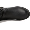 image:imageGLOBALWIN Womens Motorcycle Boots Mid Calf Boots Low Heels22yy05 Black