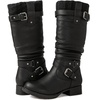 image:imageGLOBALWIN Womens Motorcycle Boots Mid Calf Boots Low Heels22yy05 Black