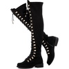 image:imageGLOBALWIN Womens Over The Knee Thigh High Tall Boots for Women Long Boots with Side Zipper18yy26 Black2