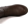 image:imageGLOBALWIN Womens Quilted Knee High Fashion Boots Strappy Boots For Women21yy10 Brown5