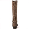 image:imageGLOBALWIN Womens Quilted Knee High Fashion Boots Strappy Boots For Women21yy10 Camel5