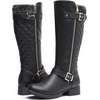 image:imageGLOBALWIN Womens Quilted KneeHigh Fashion Dressy Riding Boots17yy01 Black