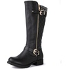 image:imageGLOBALWIN Womens Quilted KneeHigh Fashion Dressy Riding Boots17yy01 Black3