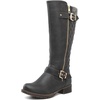 image:imageGLOBALWIN Womens Quilted KneeHigh Fashion Dressy Riding Boots17yy01 Grey