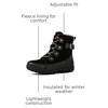 image:imageGLOBALWIN Womens Snow Boots Waterproof Ankle Booties Winter Boots For Women Insulated Warm Black Fur Boots NonSlip Outdoor Hiking Boots For Rain and Snow1817 Black3
