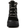 image:imageGLOBALWIN Womens Snow Boots Waterproof Ankle Booties Winter Boots For Women Insulated Warm Black Fur Boots NonSlip Outdoor Hiking Boots For Rain and Snow1817 Black2