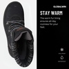 image:imageGLOBALWIN Womens Snow Boots Waterproof MidCalf Winter Boots for Women with Quilted Knit Panels Warm Fleece Lining and NonSlip Insulated Outdoor Sole1841black